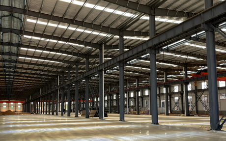 海北重型钢结构可用于大跨度工业厂房、大型仓库的建造！