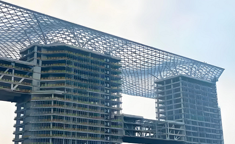 海北城市更新的先锋:钢结构影响下的城市建筑!